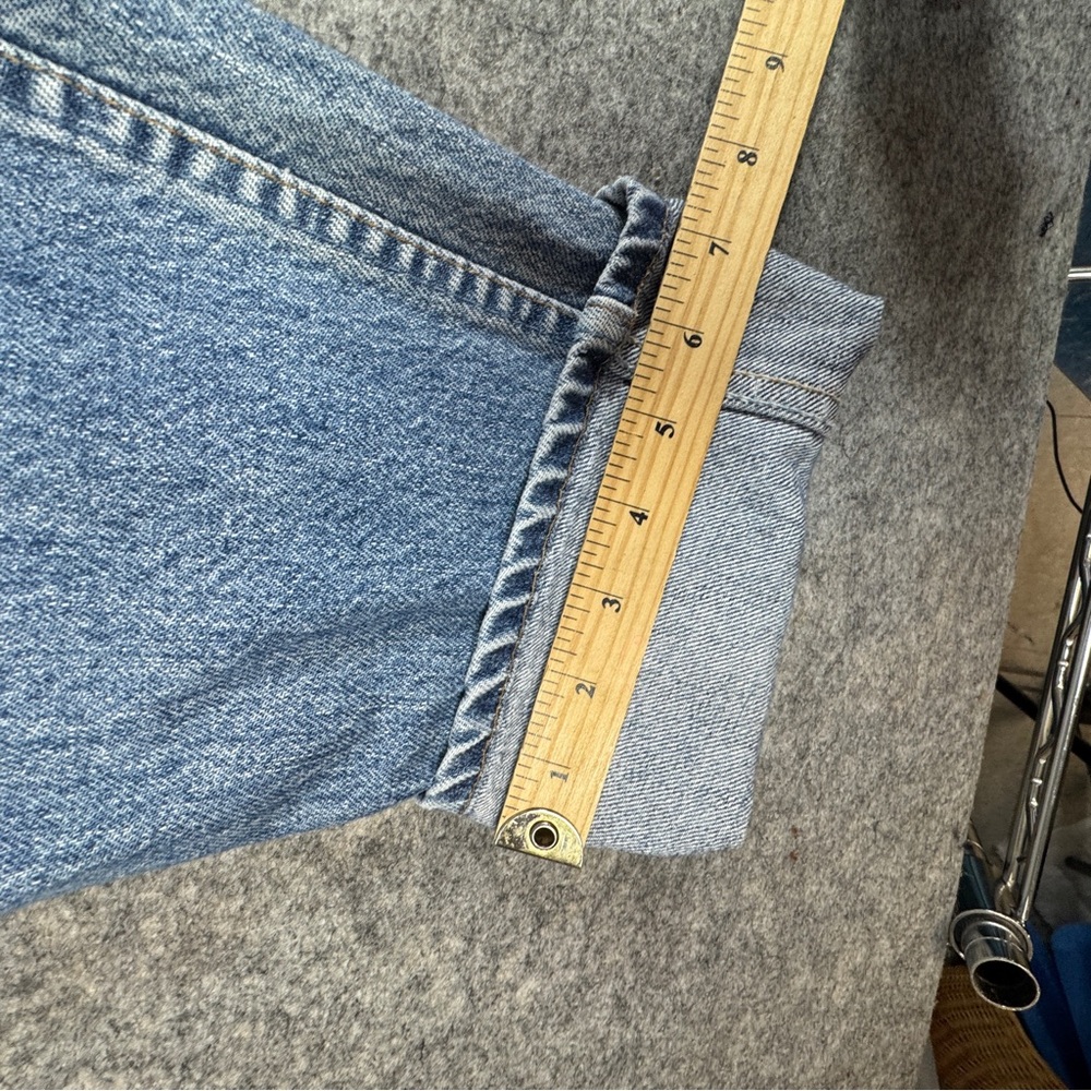 Vintage Levi’s 533 90s Denim Jeans Blue Straight Leg Size 28 Light Wash Relaxed - Picture 9 of 16